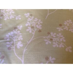 Thibaut USA Green Nordic Spring Saffron Cotton Fabric USA 57.5" x 8.5 Yards